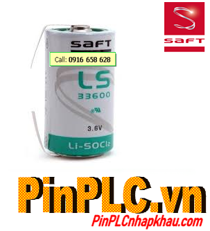 LS33600, Pin Saft LS33600 lithium 3.6v size D 17500mAh Made in France